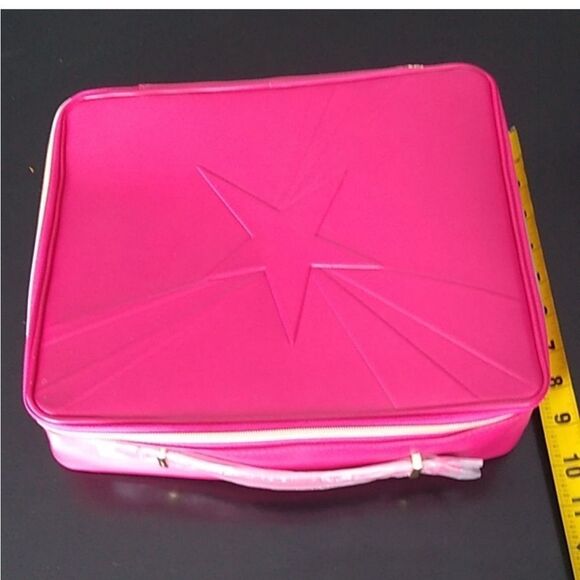 Lancome Paris Make up Case Cosmetic Bag Pink - Picture 3 of 8